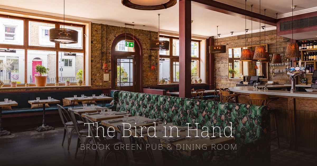 Inside Bird In Hand